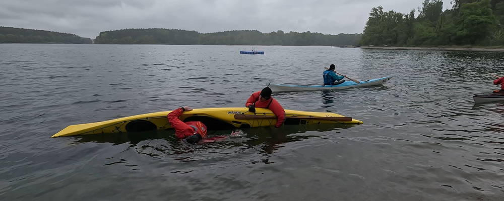 Kajakrolle lernen - Arkona Kajak